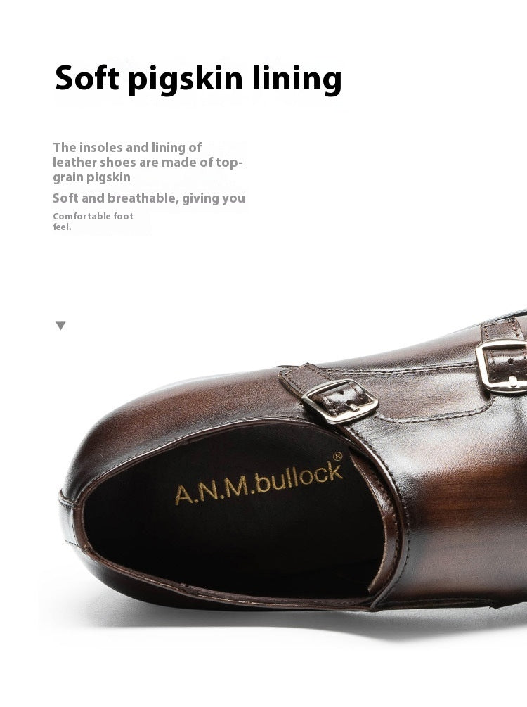 Chaussures en cuir pour hommes,