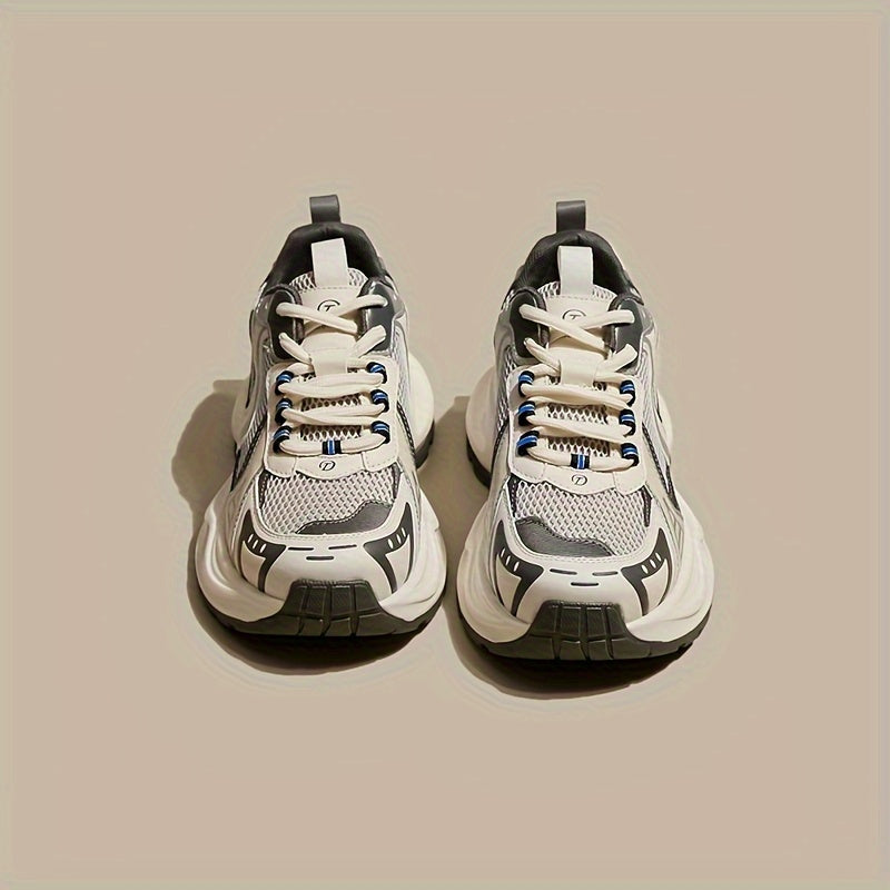 Chaussures à plateforme respirantes et confortables avec des accents scintillants