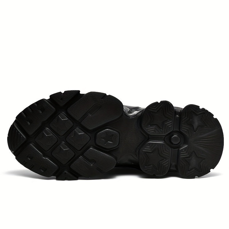 Chaussures épaisses tendance avec boucle rotative, baskets décontractées