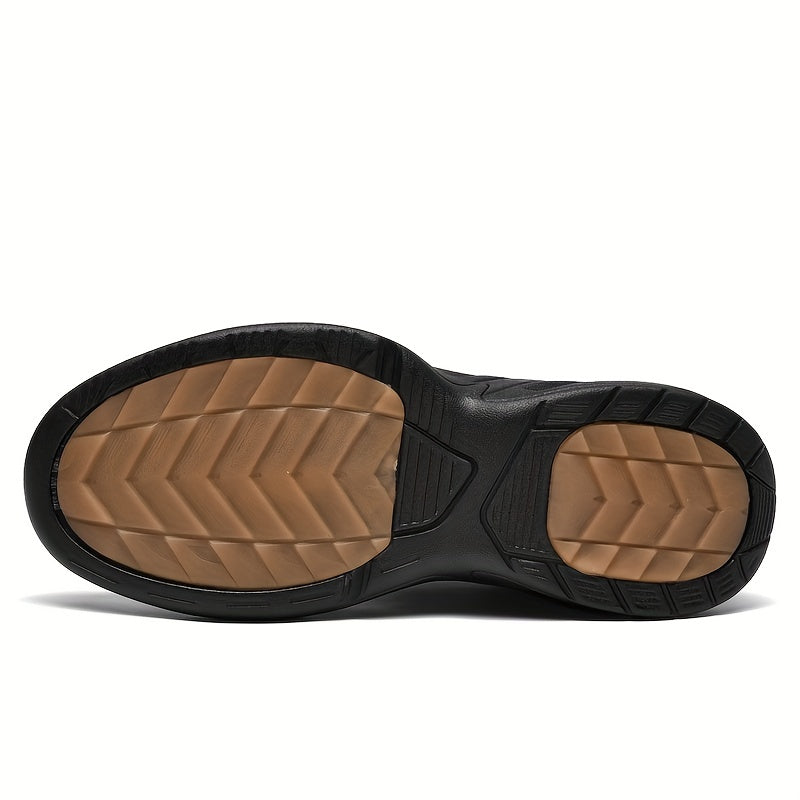 Baskets confortables à semelle souple à lacets antidérapantes