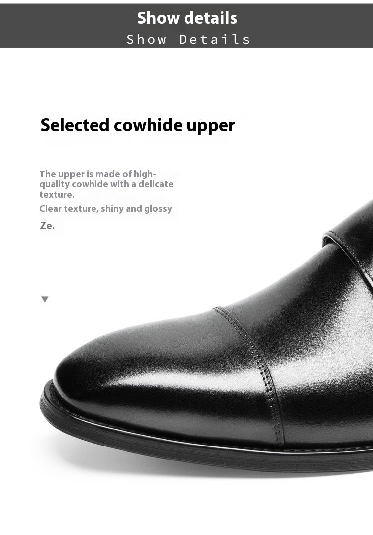 Chaussures en cuir pour hommes,