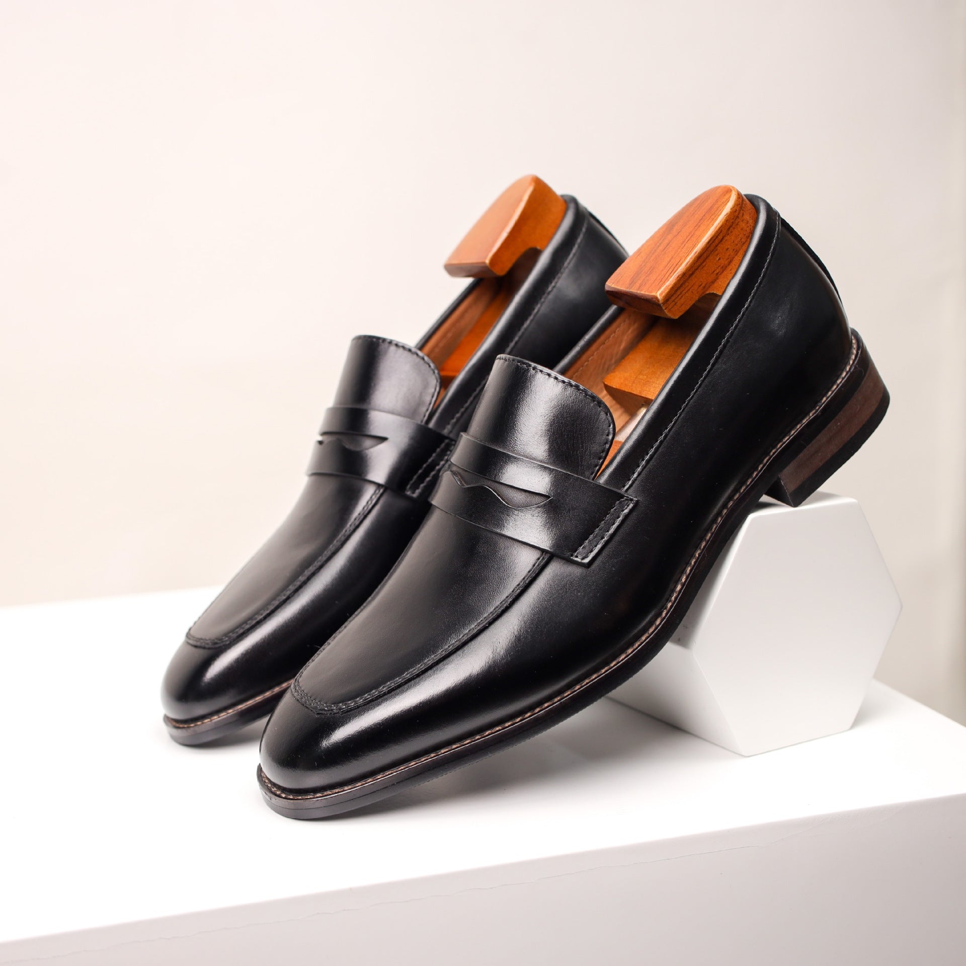 Chaussures en cuir pour hommes