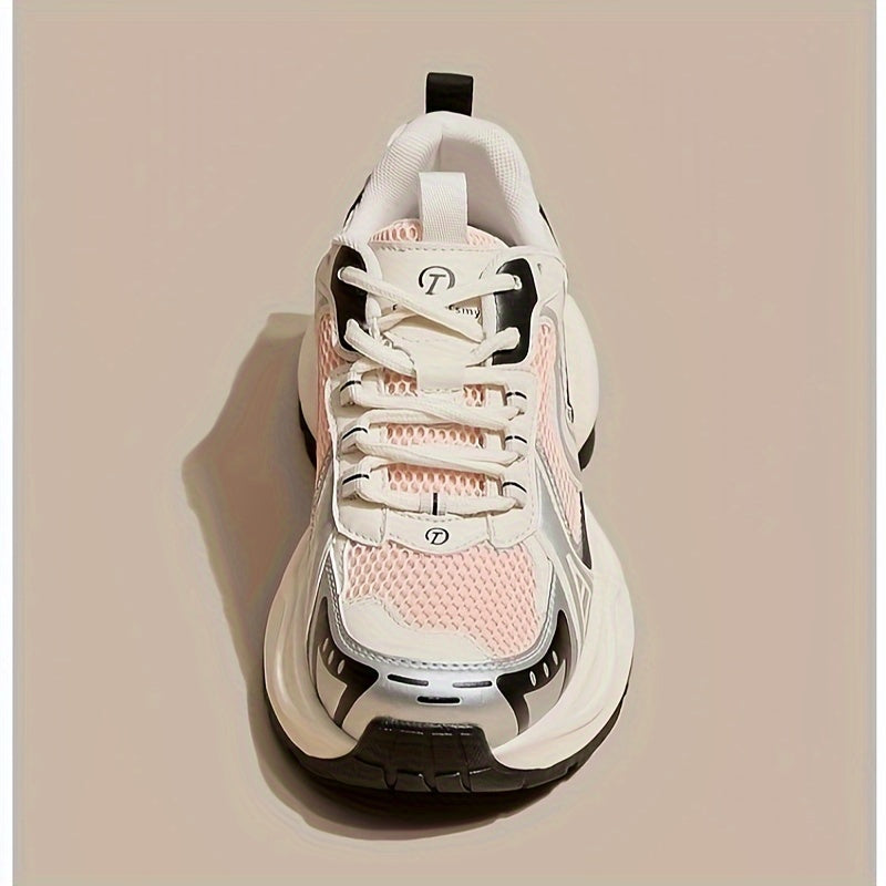 Chaussures à plateforme respirantes et confortables avec des accents scintillants
