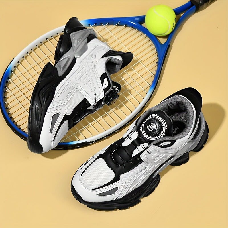 Chaussures épaisses tendance avec boucle rotative, baskets décontractées