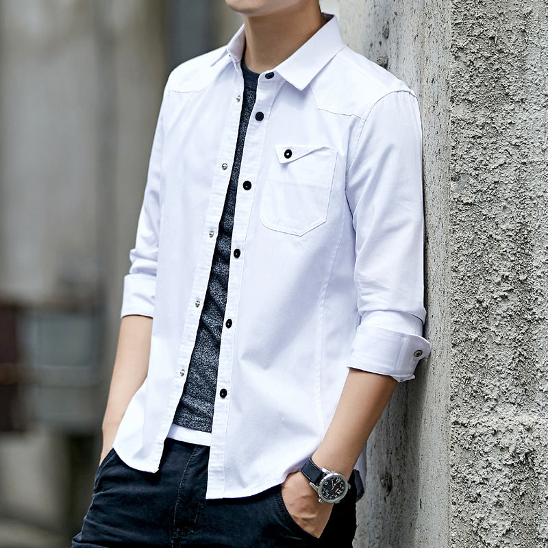 Chemise Homme Coton Lin