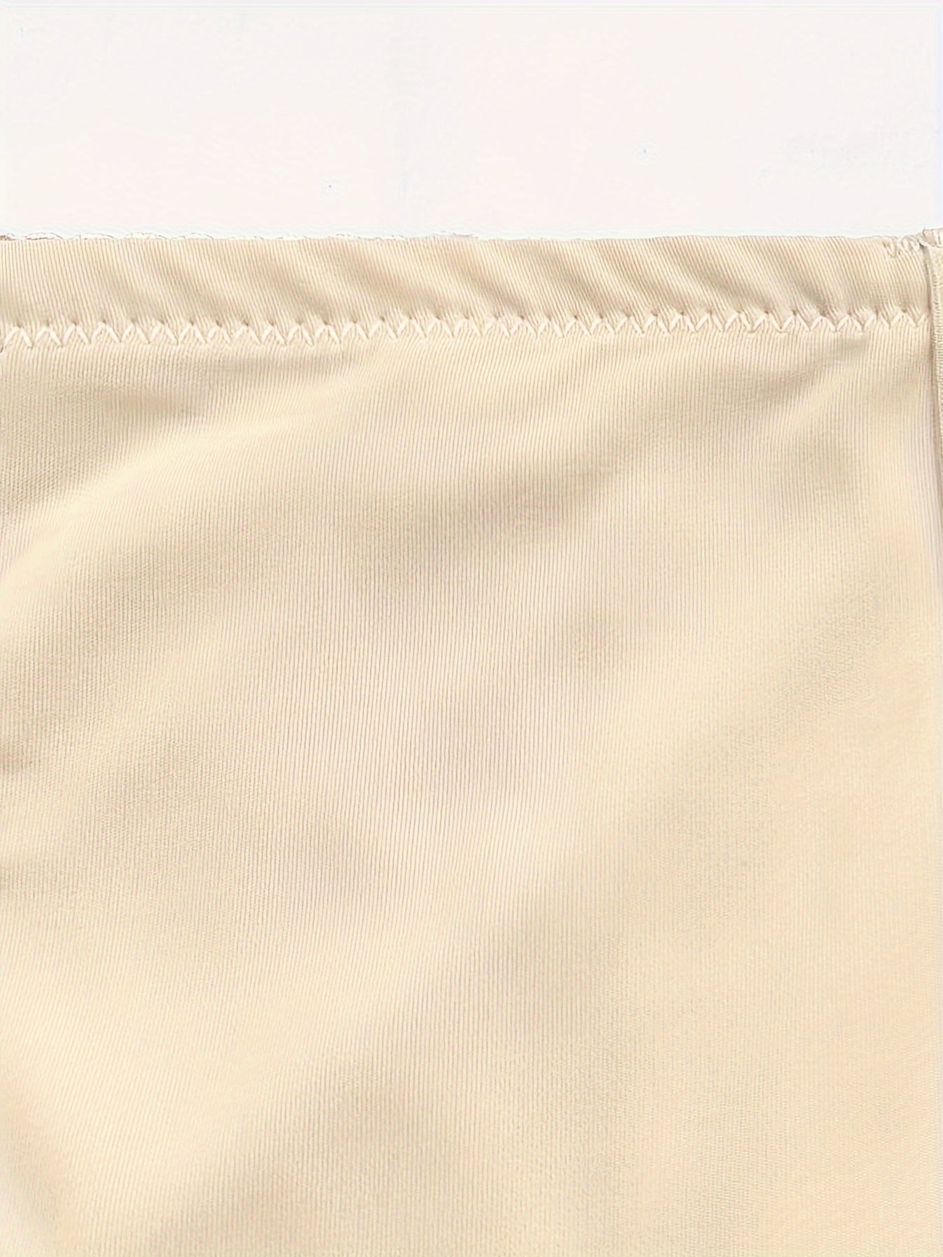 1pc solide taille haute boucle avant façonnant culotte