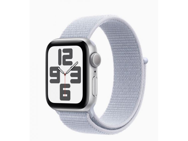 Apple Watch SE GPS 40 mm alu argenté sports bleu nuage MXEE3QF/A