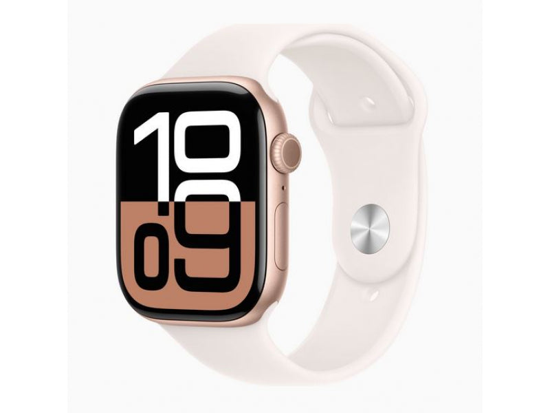 Apple Watch S10 Alu Rose or 46mm GPS+Cell Sports Rose Clair (MWY63QF/A)