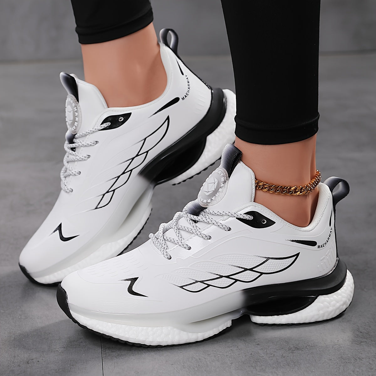 Chaussures de sport tendance pour femmes, baskets basses respirantes