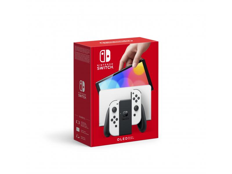 Nintendo Switch Console OLED with Joy-Con Black & White