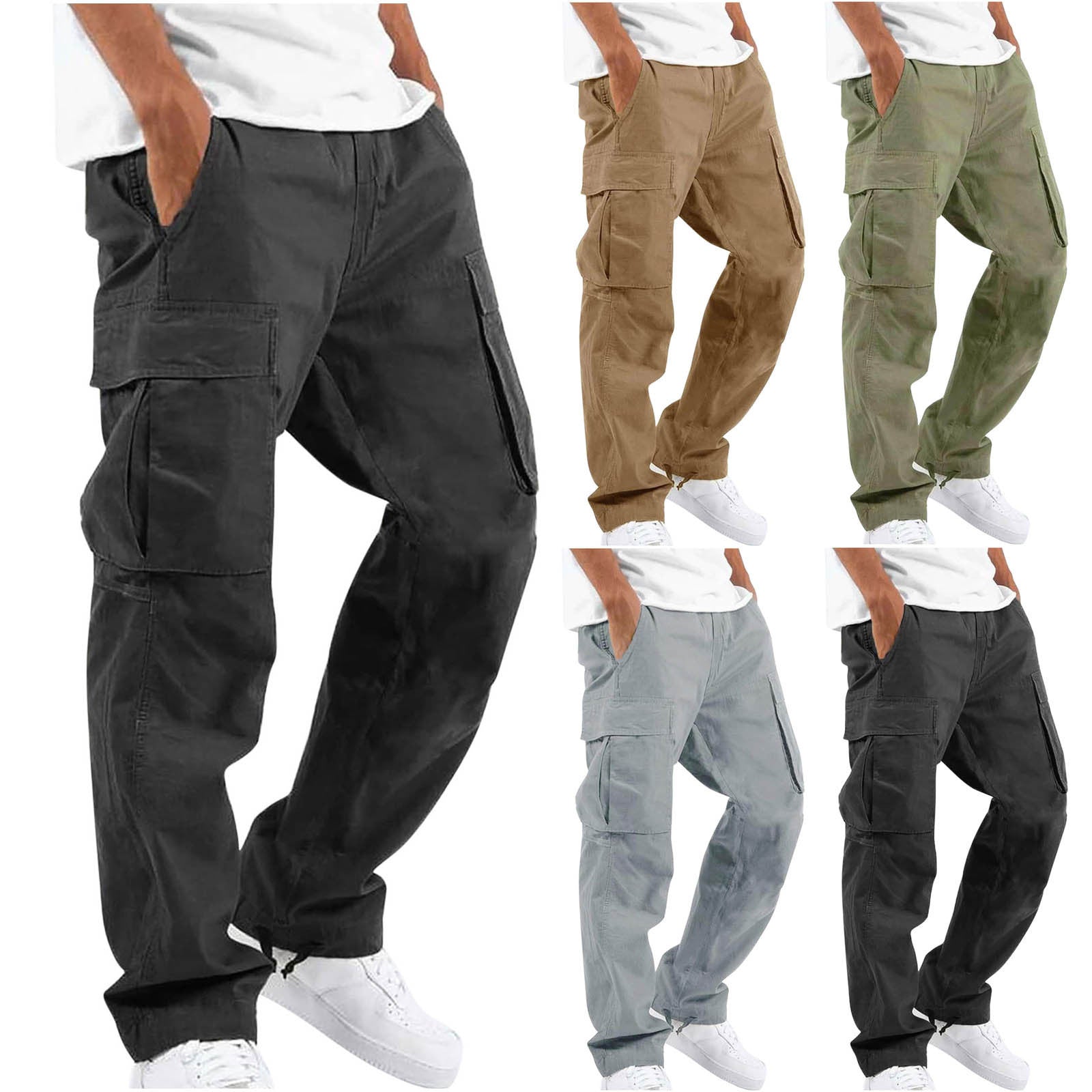 Cargo pantalon décontracté