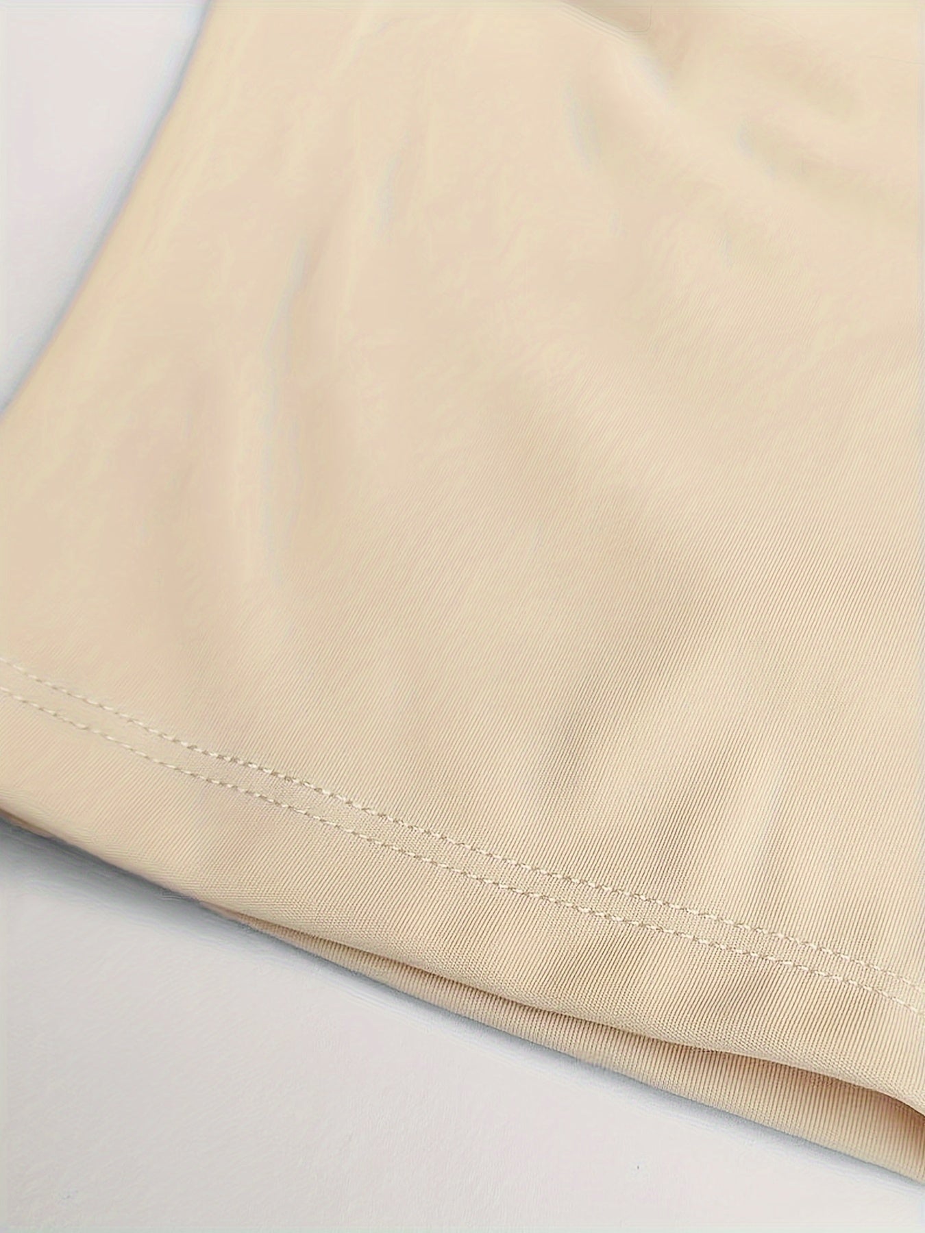 1pc solide taille haute boucle avant façonnant culotte