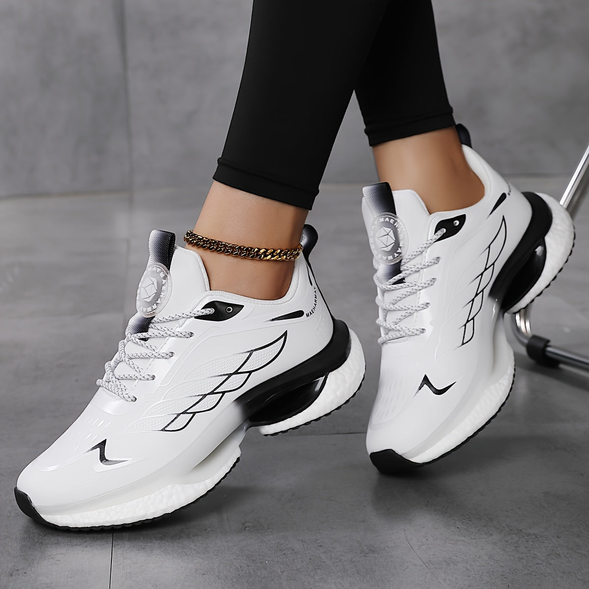 Chaussures de sport tendance pour femmes, baskets basses respirantes