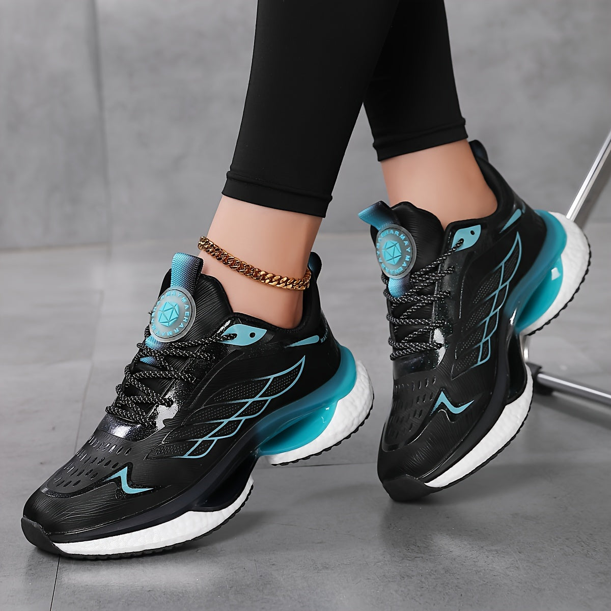 Chaussures de sport tendance pour femmes, baskets basses respirantes